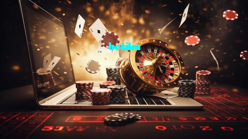 betika casino presented on mobile device in Pakistan with slots and live games